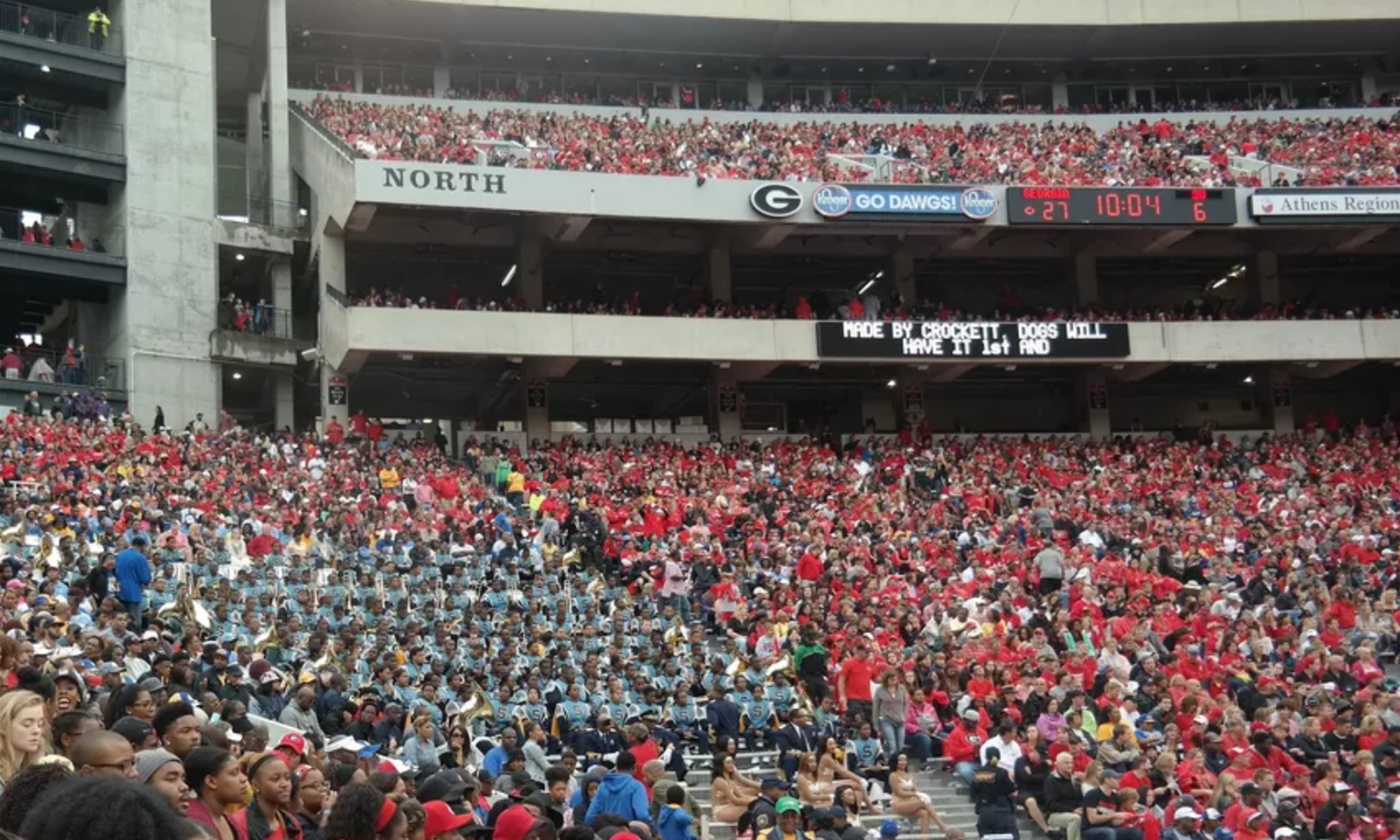 Southern University's band was the highlight of the game