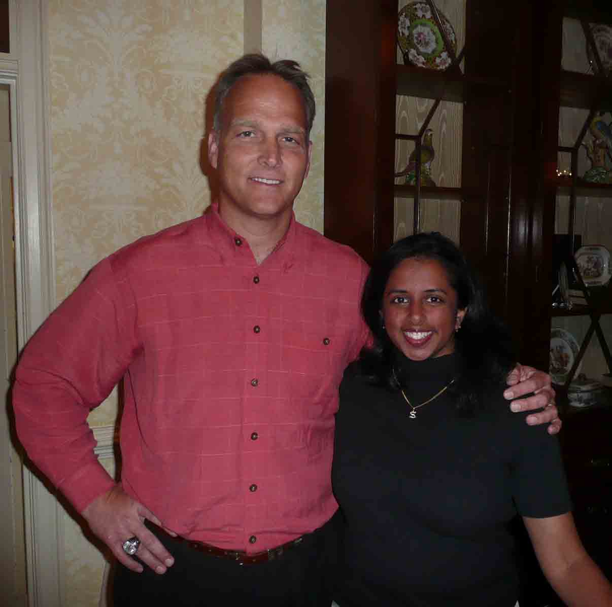 Coach Richt and I at the April 2008 Touchdown Club of Athens meeting.