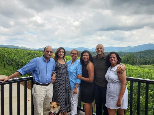 Family winery outing