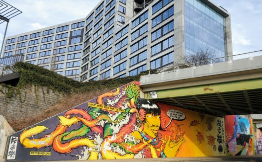 Mural on Eastside BeltLine 